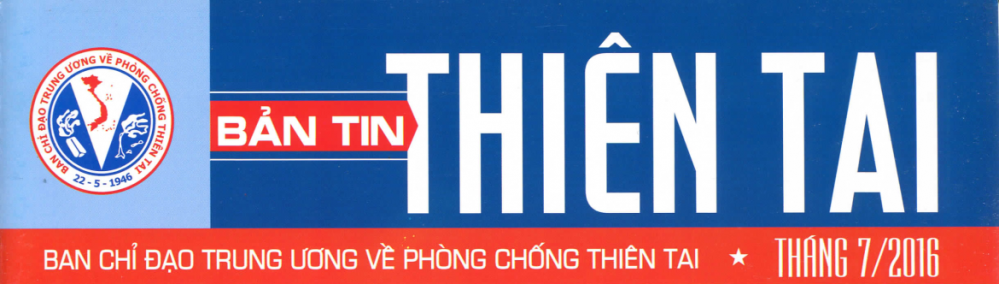 Bản tin thiên tai tháng 7 năm 2016