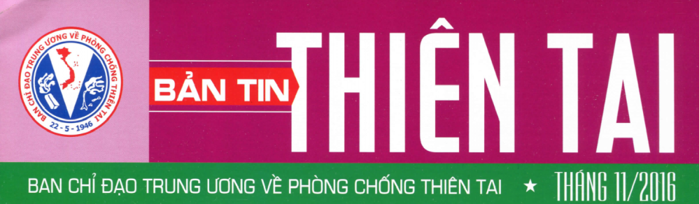Bản tin thiên tai tháng 11 năm 2016