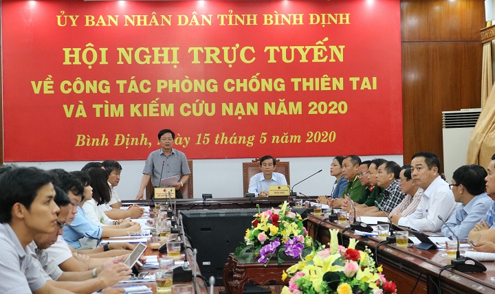 Hội nghị tại điểm cầu Bình Định