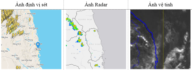 Tin cảnh báo dông sét (12h30 ngày 29/7)