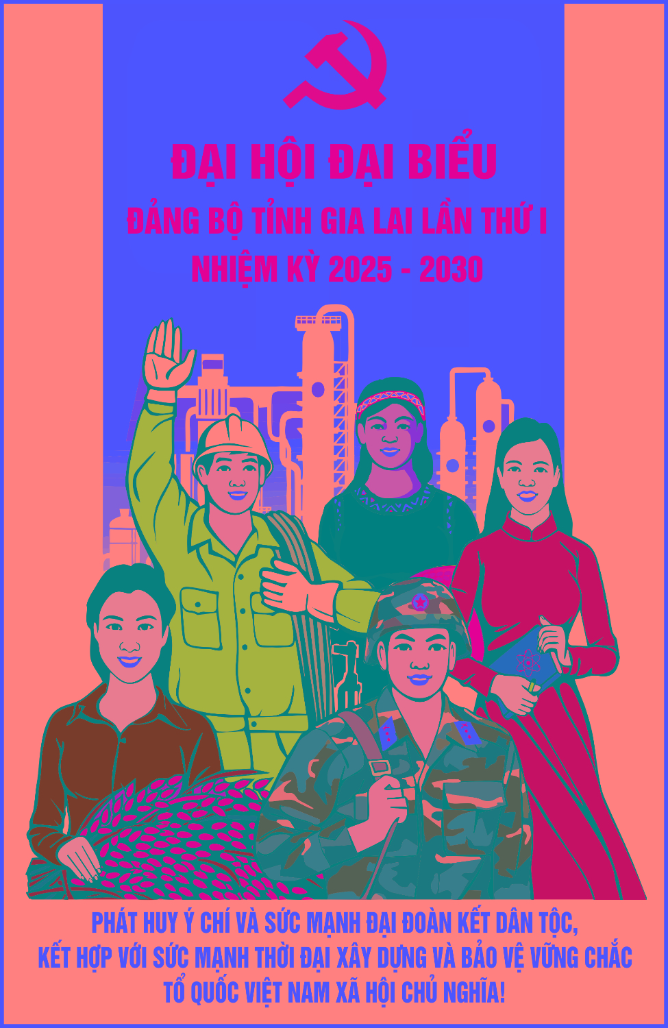 Đại hội Đại biểu Đảng bộ tỉnh Gia Lai lần thứ I nhiệm kỳ 2025 - 2030